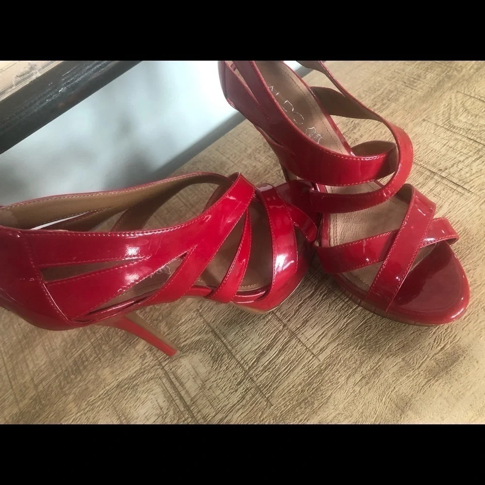 Aldo Red - Size 8 High Heels
